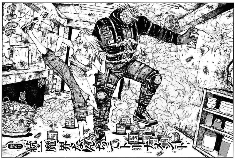 Dorohedoro, du post-apo pas comme les autres