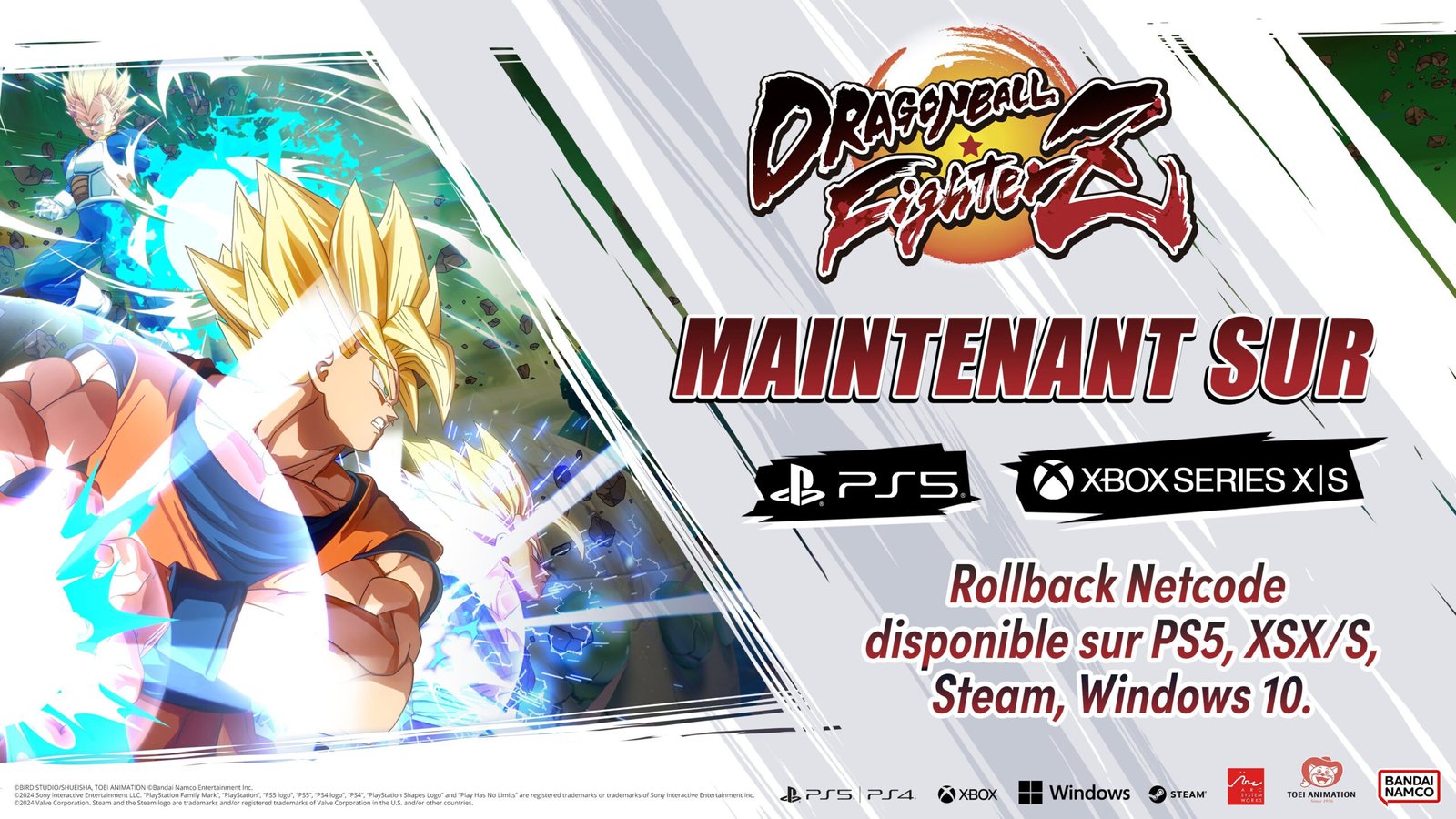 Dragon Ball FighterZ sur PS5 et Xbox avec quelques nouveautés !