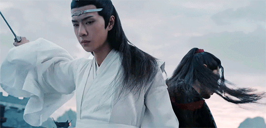 Wei Wuxian et Lan Wangji Gif