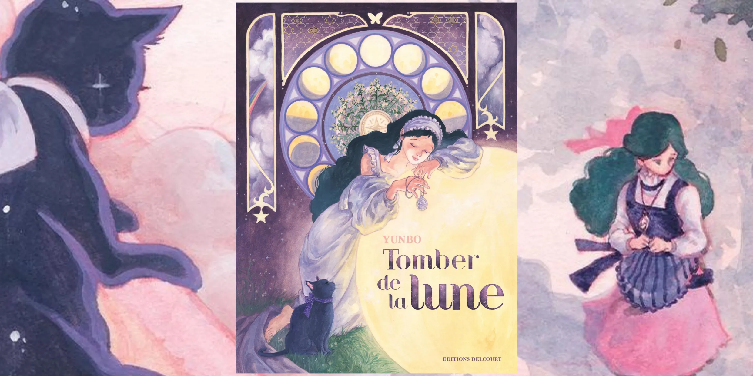 Tomber de la lune : un conte doux et sensible