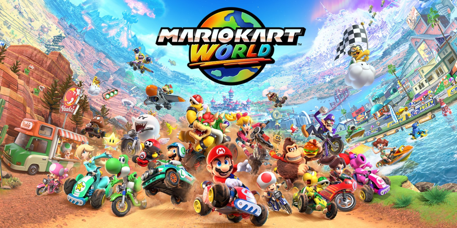 Mario Kart World : le road trip goût champignon !