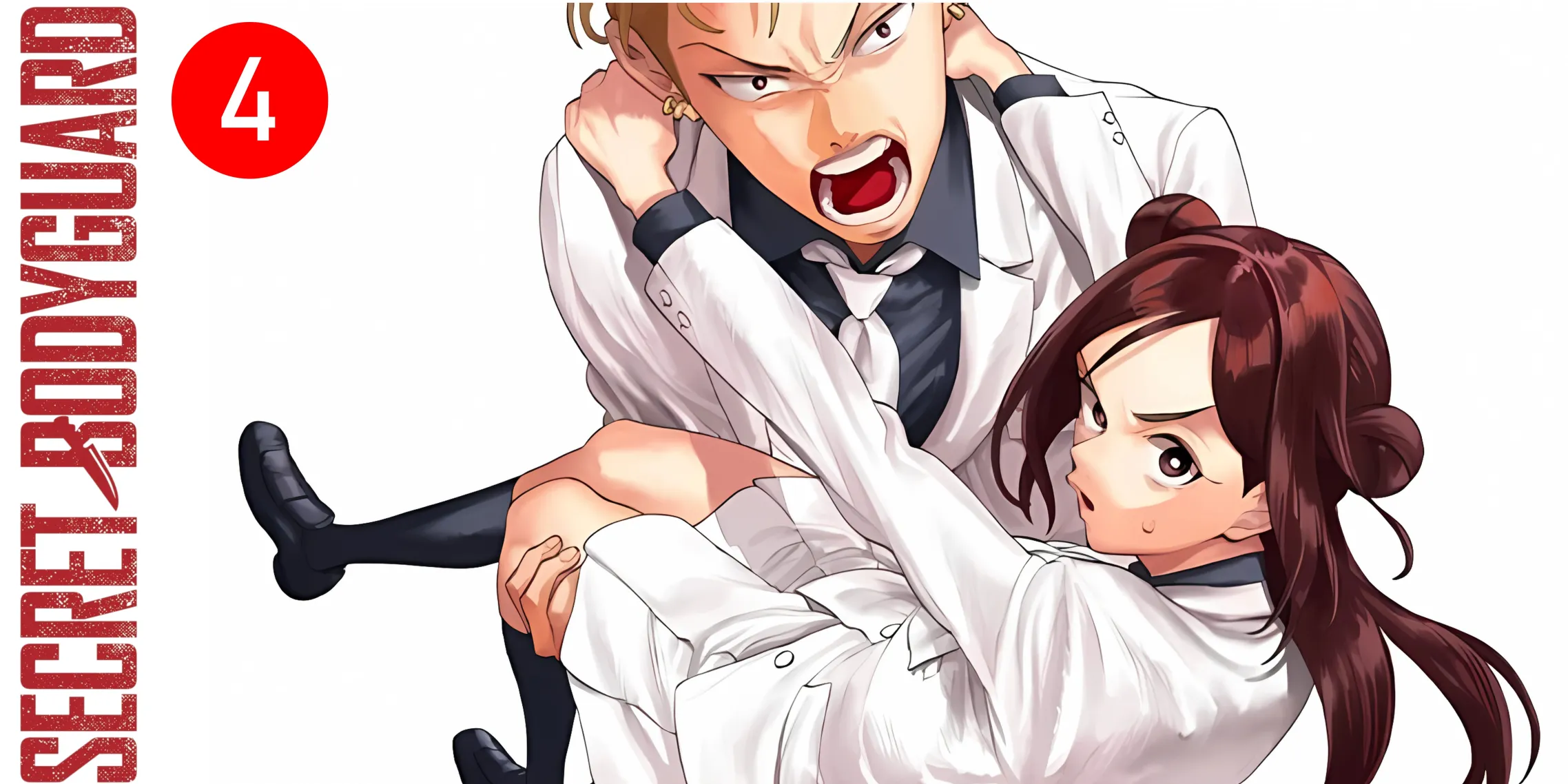 Secret bodyguard tome 4 : la protection d’Akabane Honeko sous tension