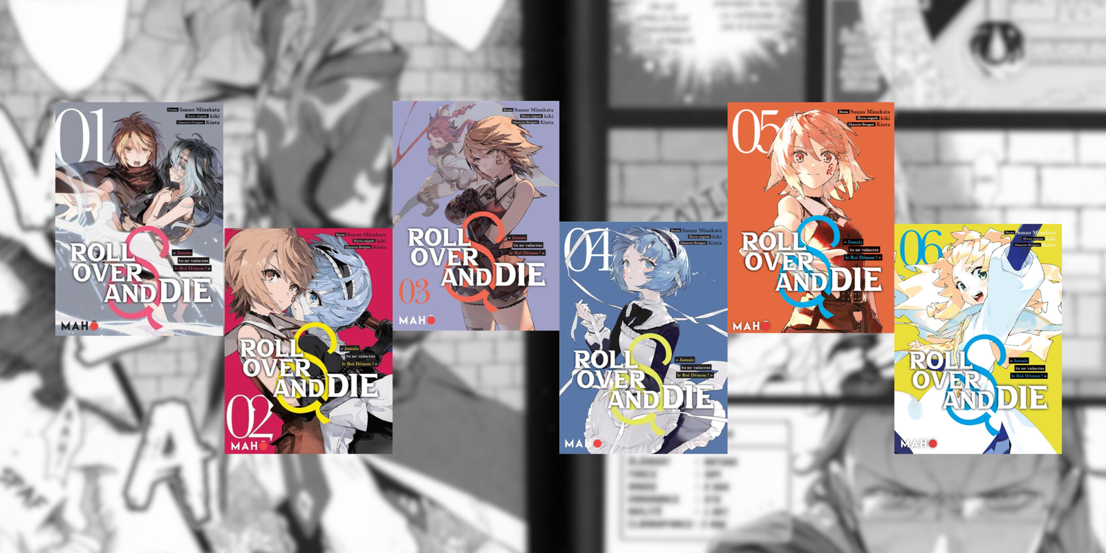 Roll Over and Die (tomes 1 à 6) : une héroïne défie les ténèbres