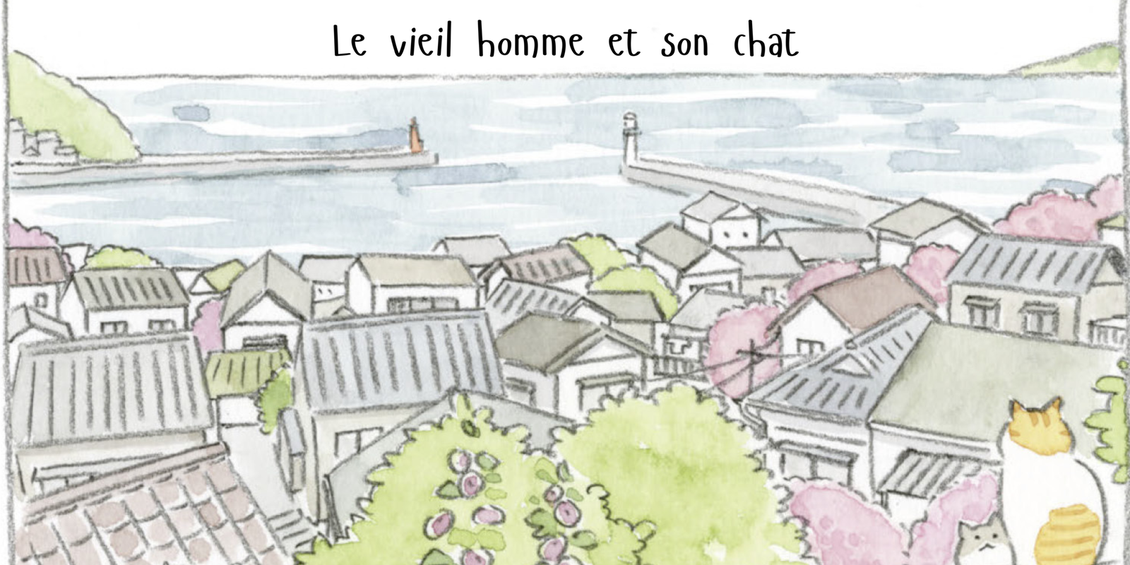 Le vieil homme et son chat : douces histoires pleines de tendresse