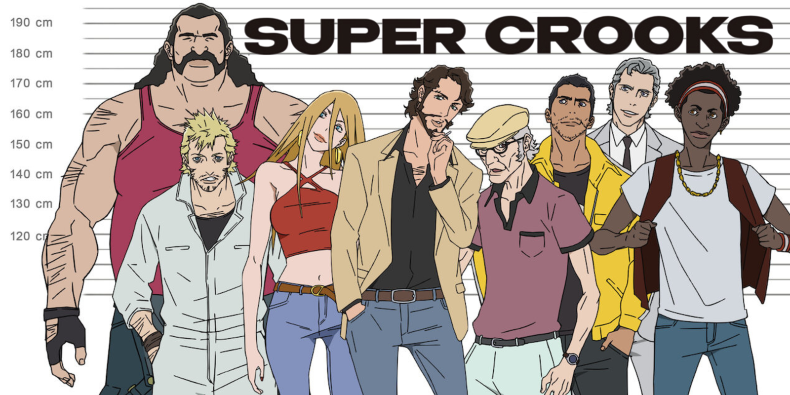 Super Crooks : l’animé sino-américain qui met les vilains à l’honneur
