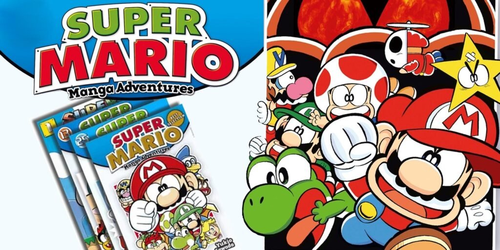 super mario manga adventures bannière